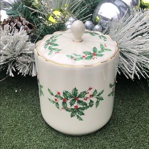 Lenox Holiday Cookie Jar